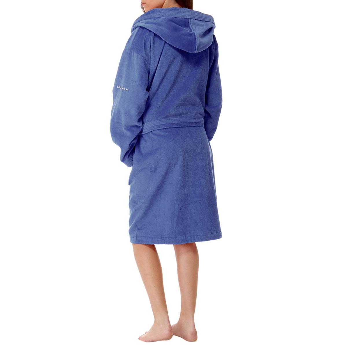 Peignoir mixte CASUAL - coton 380 g/m2 cobalt