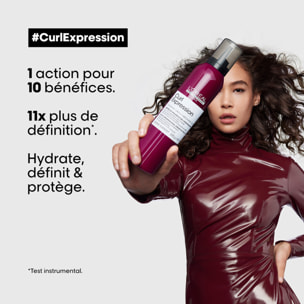 Série Expert Curl Expression - Crème en-Mousse 10en1 - cheveux ondulés, bouclés et frisés 250ml