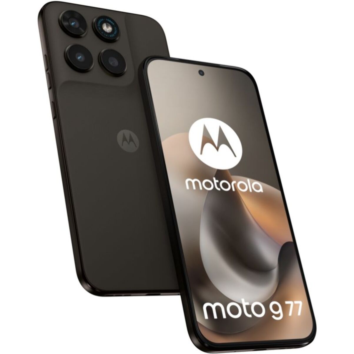 Smartphone MOTOROLA Pack G77 256Go Noir + Watch Noir