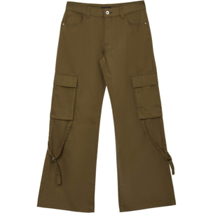 Pantalone cargo cotone