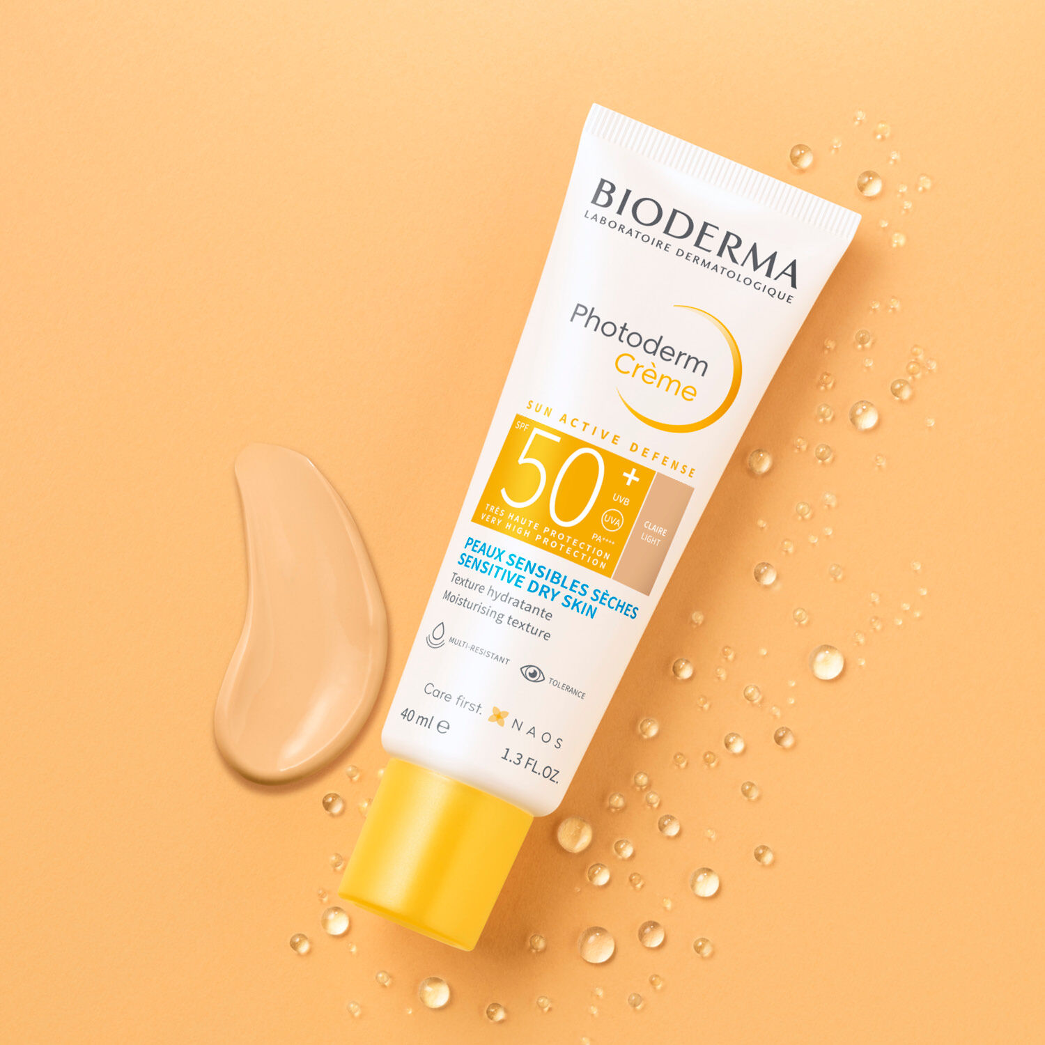 Photoderm - Crème Hydratante Teintée - Peaux Sensibles - SPF50+ 40 ml