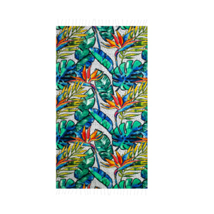 Telo Mare Fouta Modello Bali Con Frange