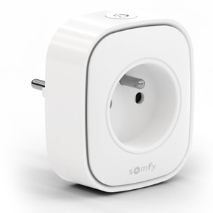 Prise intérieure connectée Zigbee ON/OFF type E - Capteur de consommation électrique