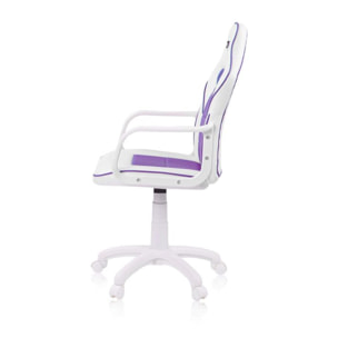 Silla gaming lila DRW Blanco - Morado DRW