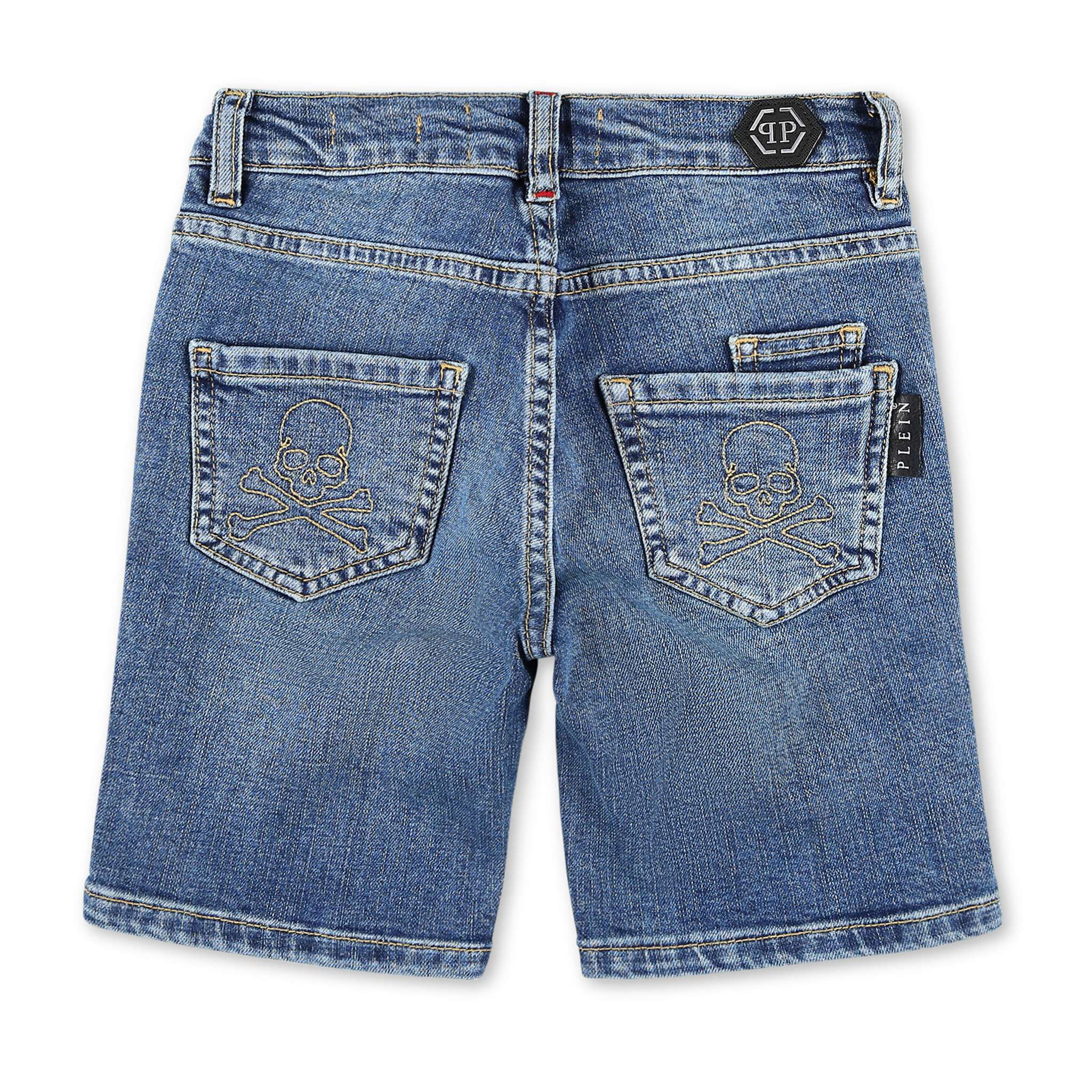 PHILIPP PLEIN Shorts SKULL