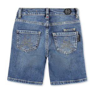 PHILIPP PLEIN Shorts SKULL
