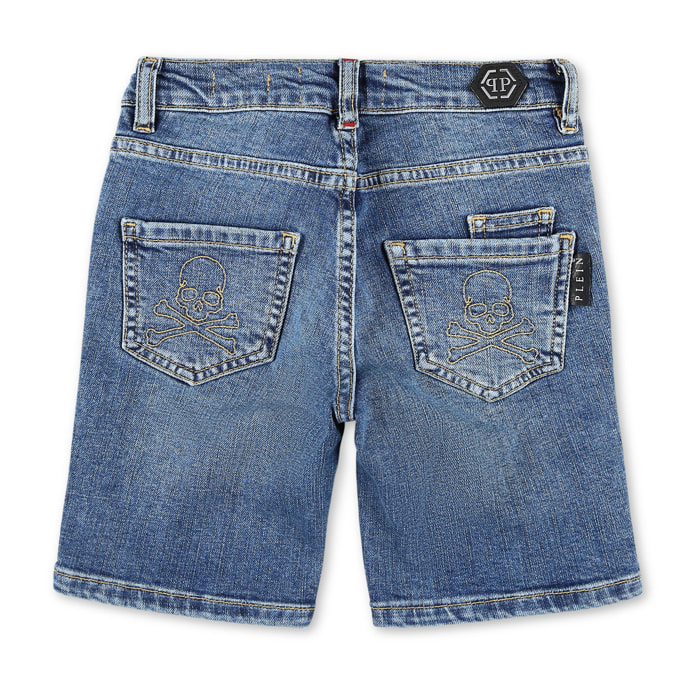 PHILIPP PLEIN Shorts SKULL