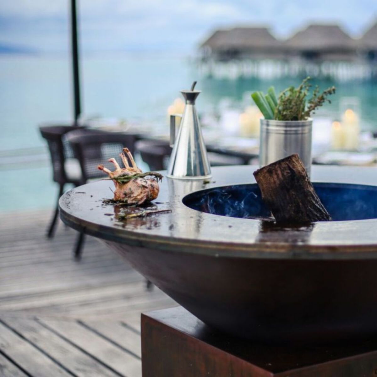 Brasero OFYR Classic Storage Corten 85 OC3C85