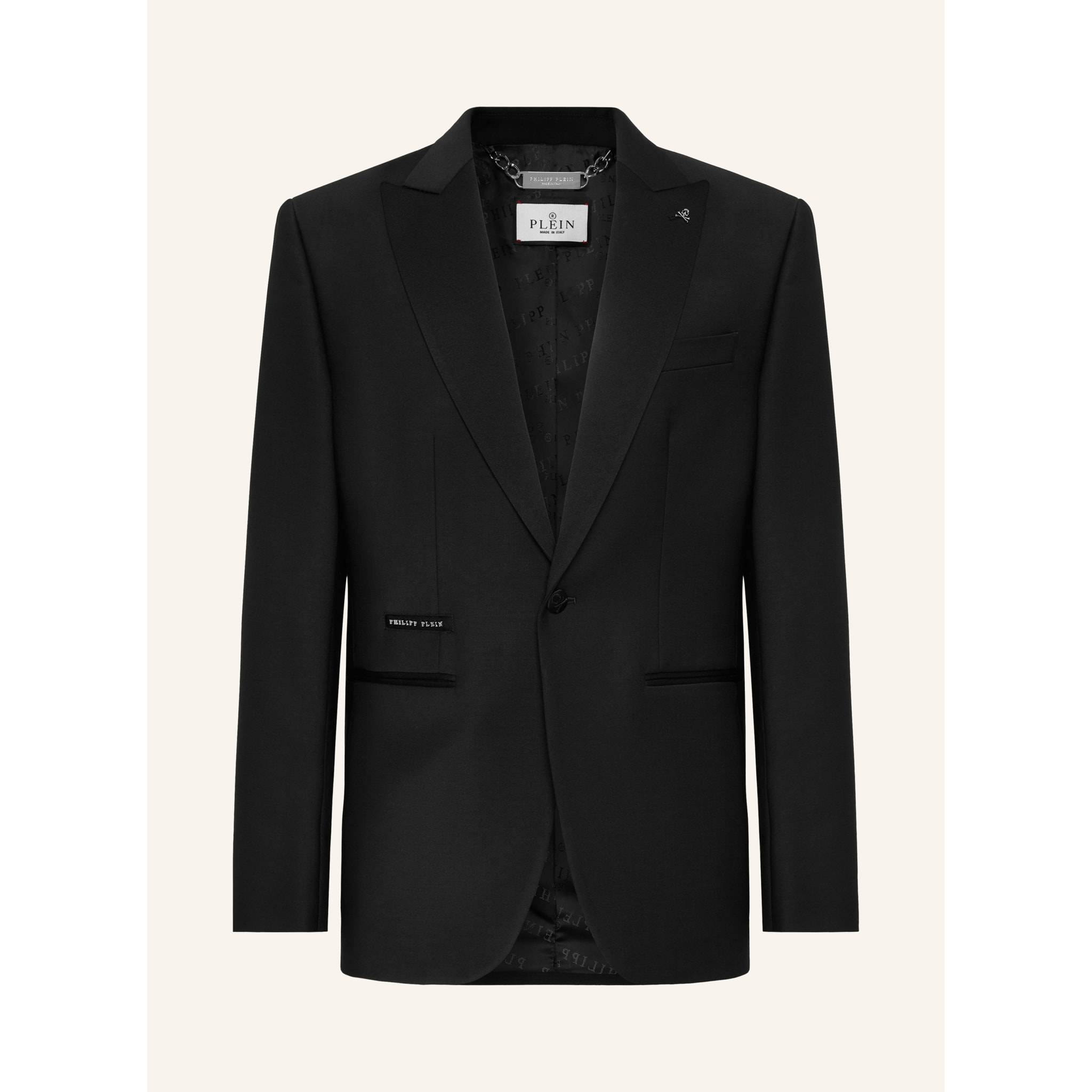 PHILIPP PLEIN Blazer a un bottone slim fit TEDDY