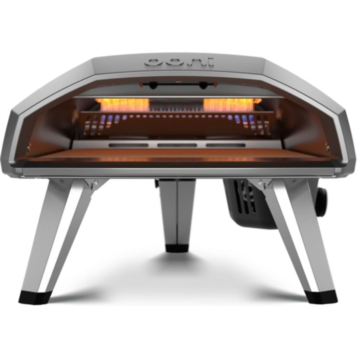 Four à pizza gaz OONI Koda 2 noir pizza 35 cm, préchauffage 20 min, de 190 à 500°C