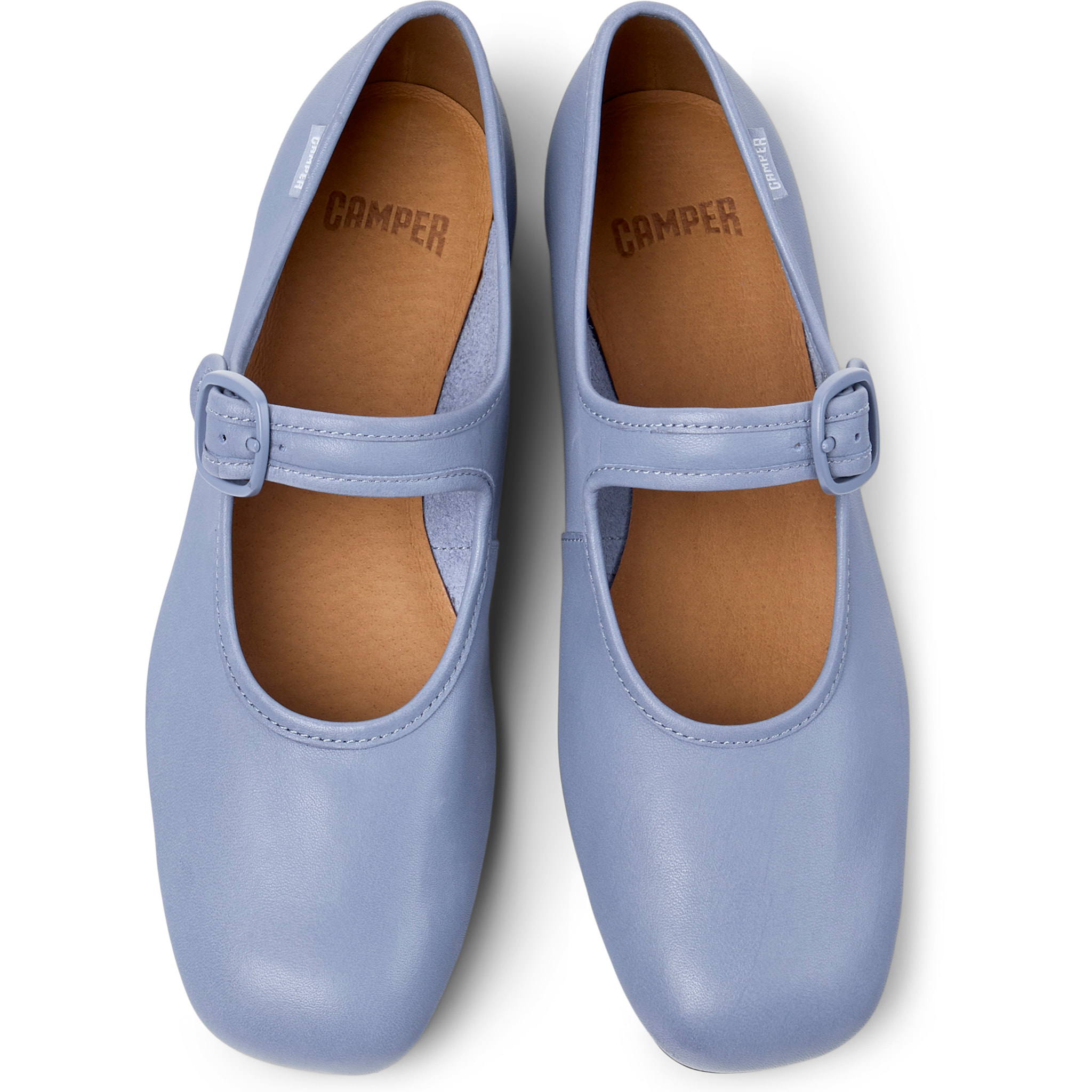 Bailarinas - CAMPER Casi Myra - Azul - Cuero liso