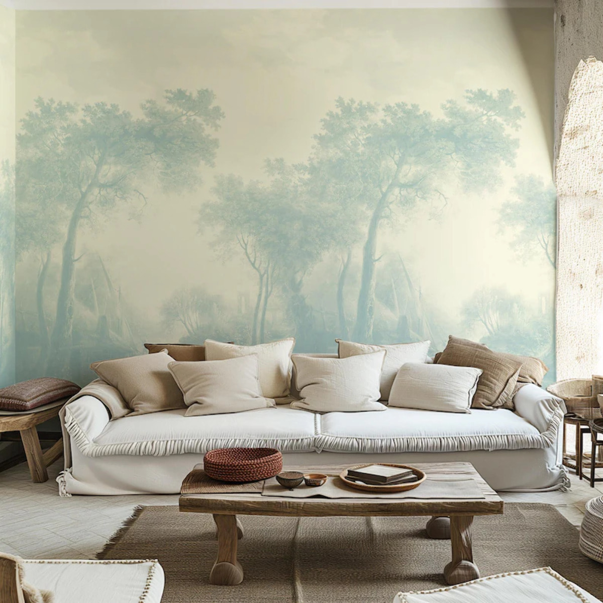 Carta da Parati Toile de Jouy