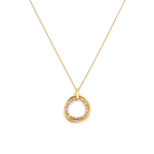 Collar Oria Colors Baño Oro