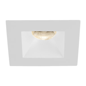LEDS C4 Downlight Play Deco Symmetrical Square Fixed 11.9W Blanco Cálido 3000K CRI 92, Iluminación Interior