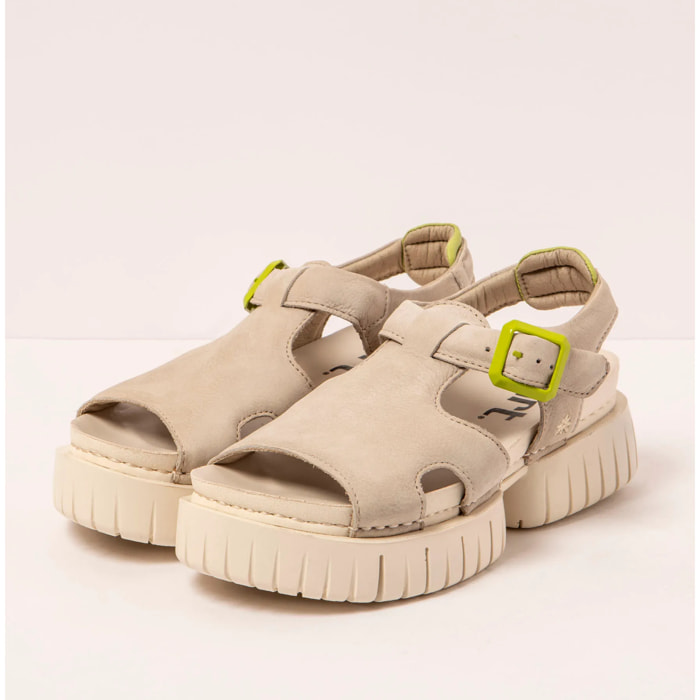 Sandalias 1882 NOBUCK BONE/ MADEIRA color Bone