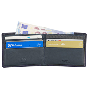 Cartera Hombre Piel Skpat Dundee Azul Marino