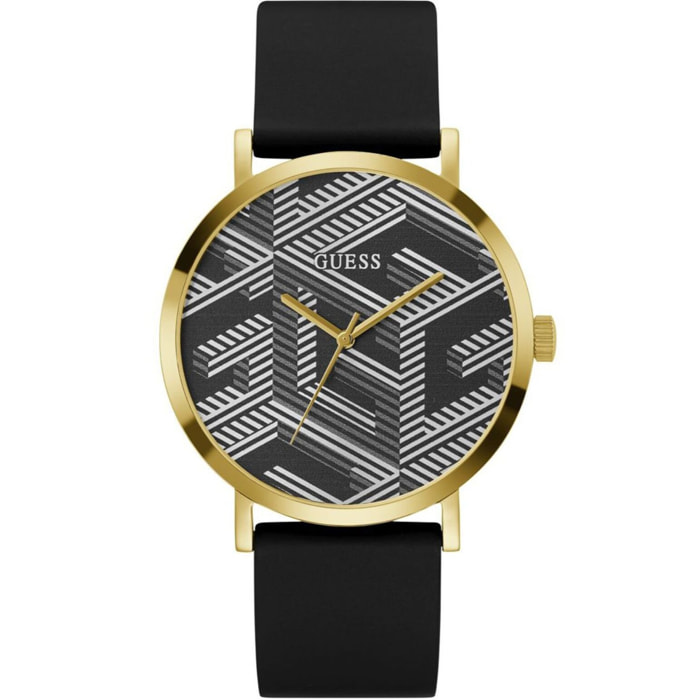 Reloj Guess GW0625G2 Hombre Analogico Cuarzo con Correa de Silicona