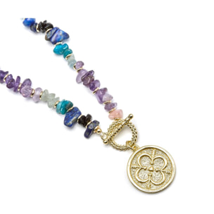 Collar Lux by Lux acabado oro 18k