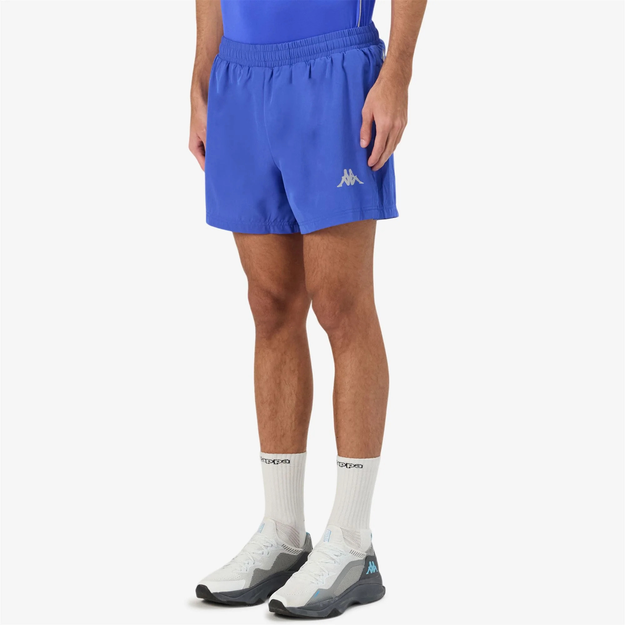 Kappa - Pantaloni Corti Uomo Blu - Kombat Run Festo