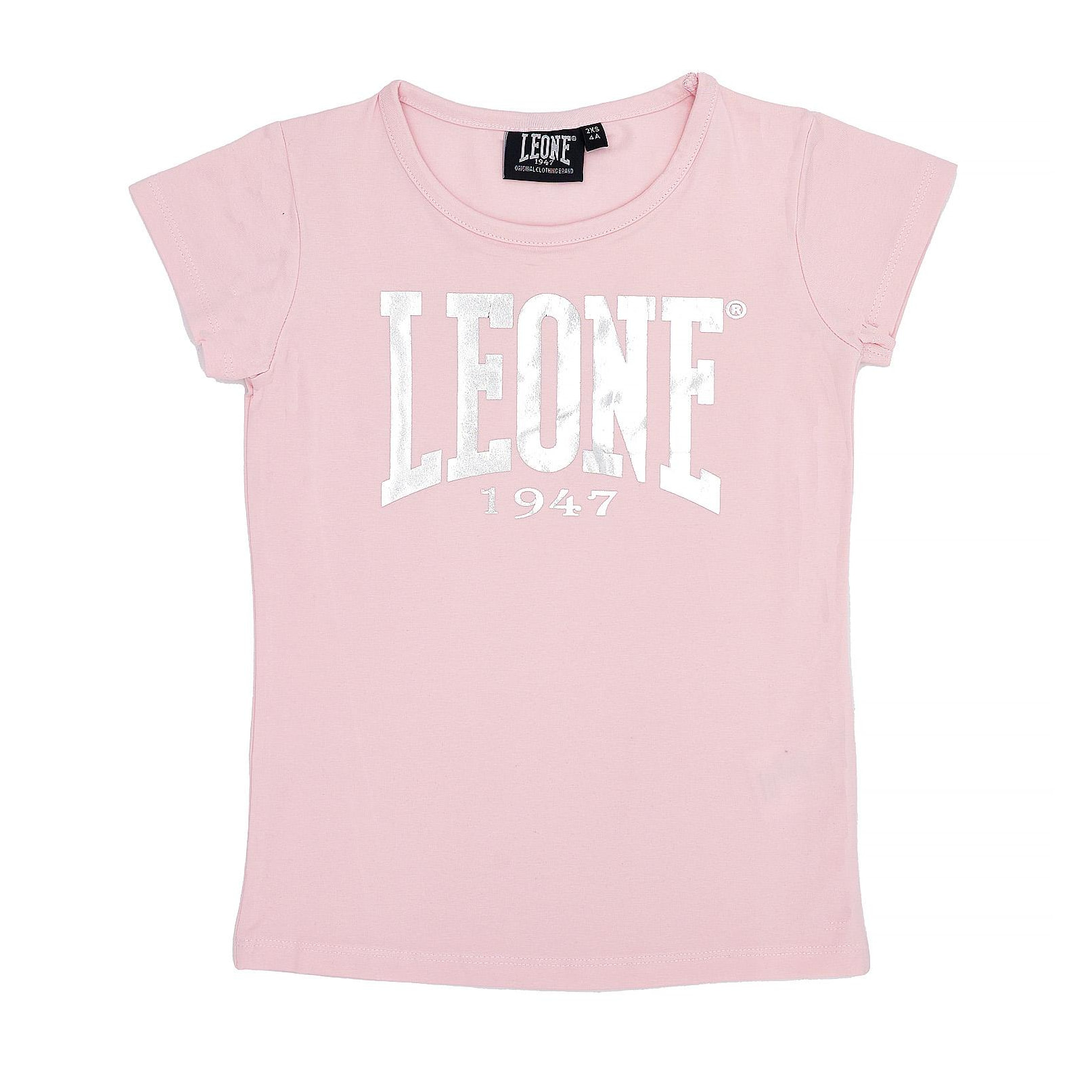 T-shirt a maniche corte logo grande da bambina Foil