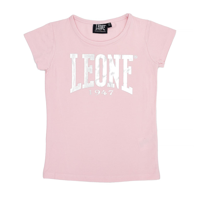 T-shirt a maniche corte logo grande da bambina Foil