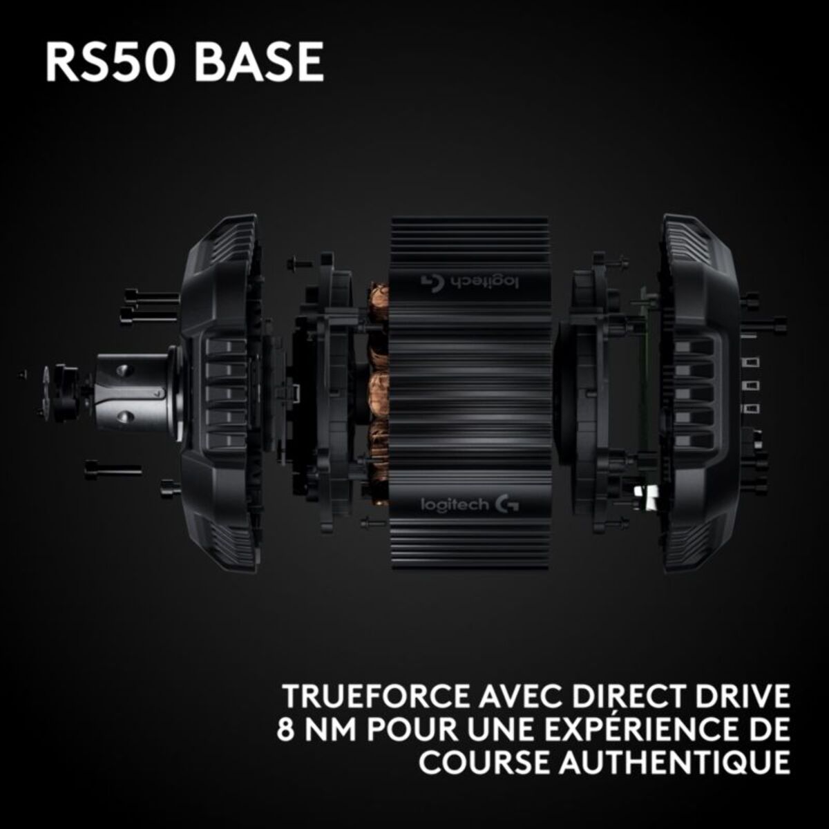 Volant LOGITECH G RS50 System Direct Drive pour Xbox/PC