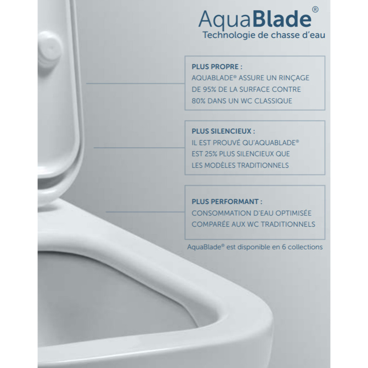 Pack WC Bati Geberit  Duofix + Cuvette Ideal Standard Tesi Aquablade + Plaque de commande Sigma20 Blanc chrome + bati support