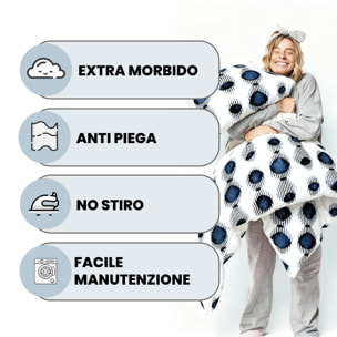 TRAPUNTA INVERNALE BASIC, 200gr, Doubleface, Microfibra, Made in Italy - OPTICAL