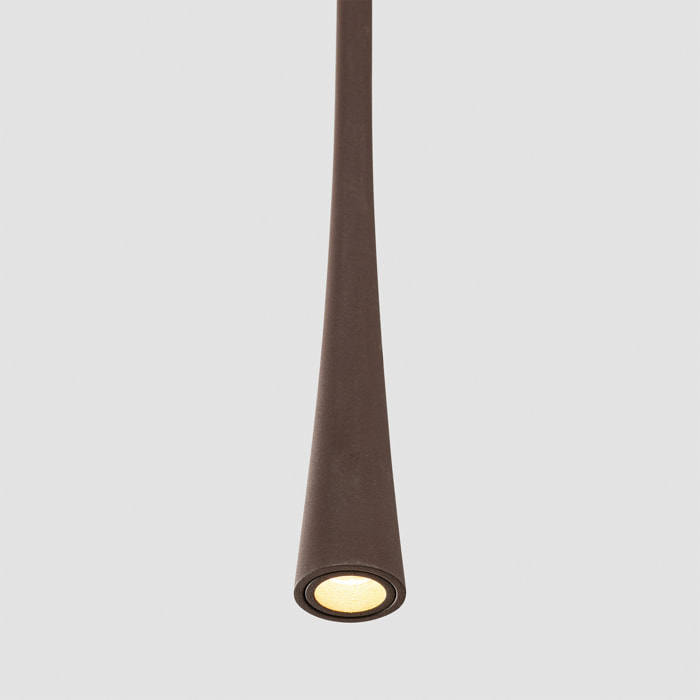 DIANA 800 Lampe suspension marron