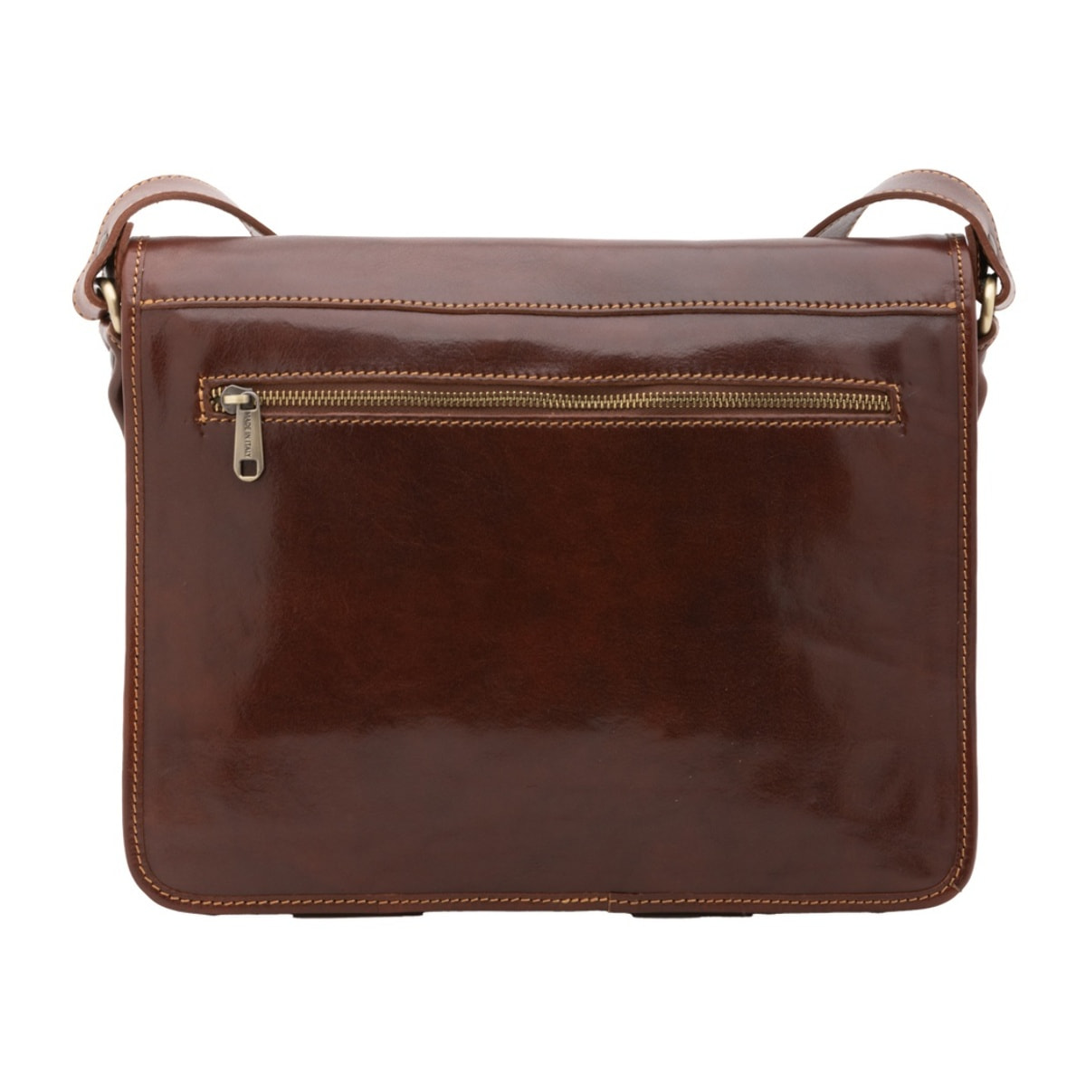 Borsa a tracolla da donna - Modello False - 100% pelle - 35.0 x 27.0 x 14.0 cm