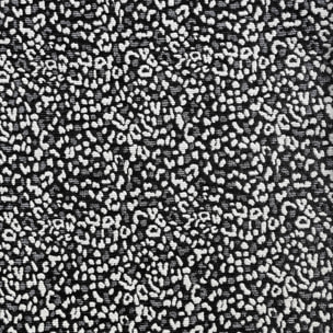 Tissu jacquard ameublement  motif panthère - Ecru