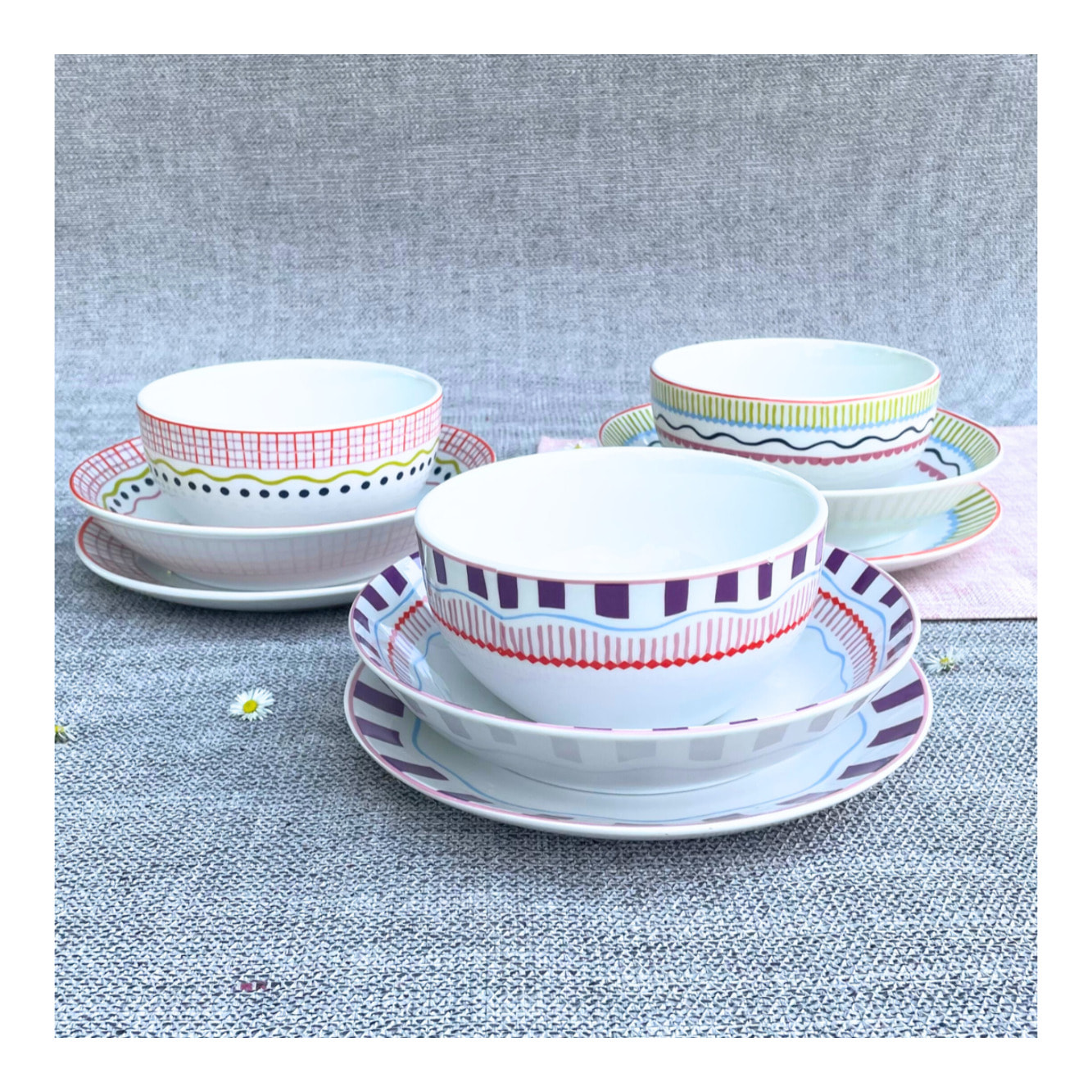 Service 18 pièces, RELAX SUNSET