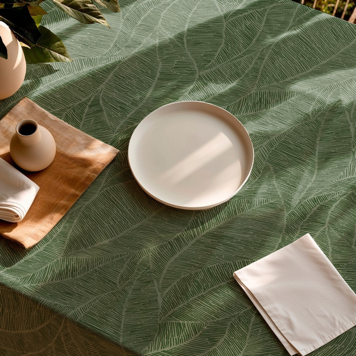 Nappe imprimée anti-tâches GABY FOREST
