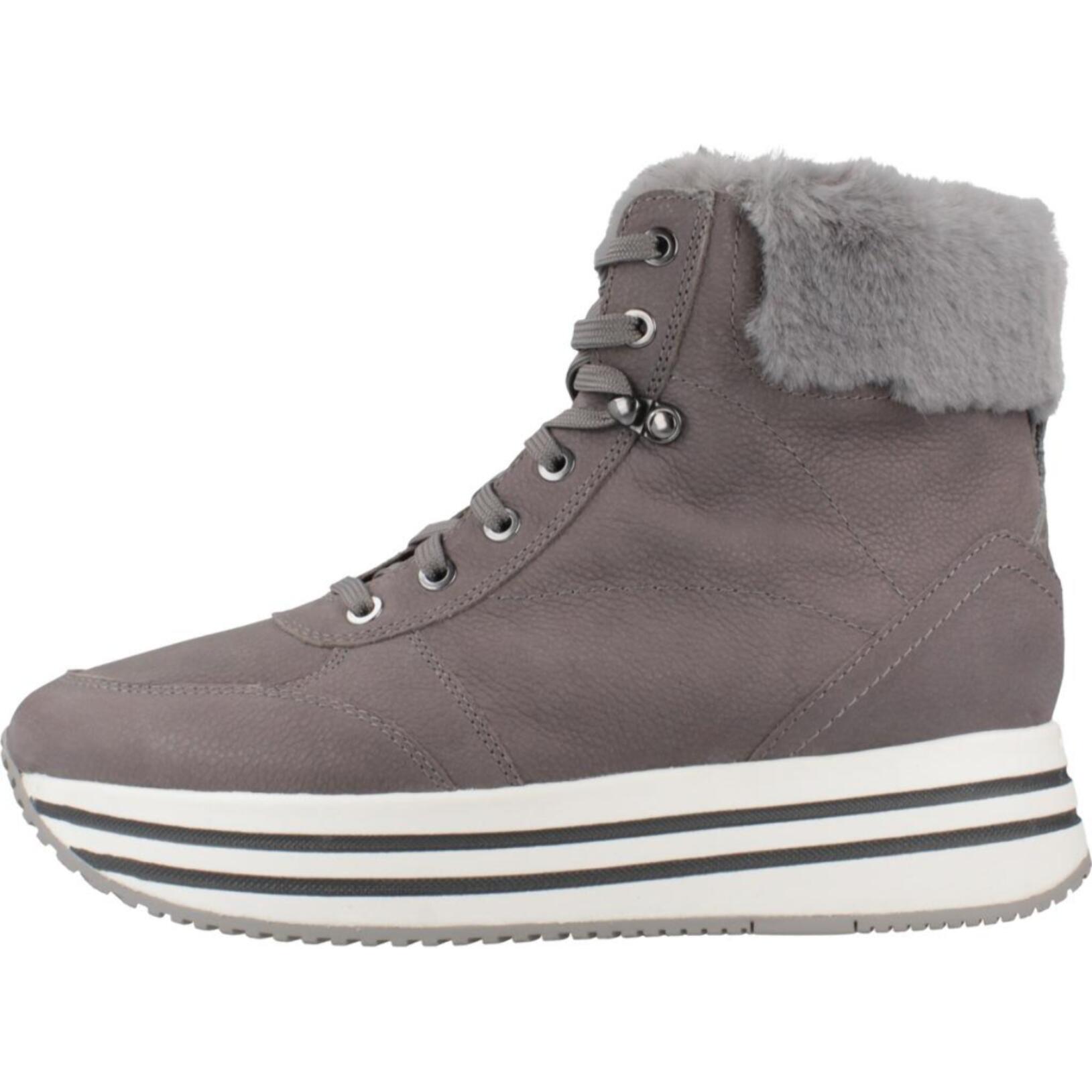 Botines Mujer de la marca GEOX  modelo D KENCY GRIS