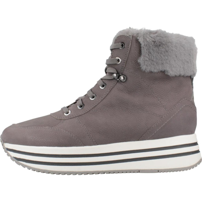 Botines Mujer de la marca GEOX  modelo D KENCY GRIS