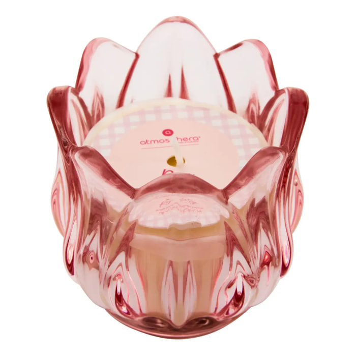 Bougie parfumée 75g Fleur de rose parfum floral