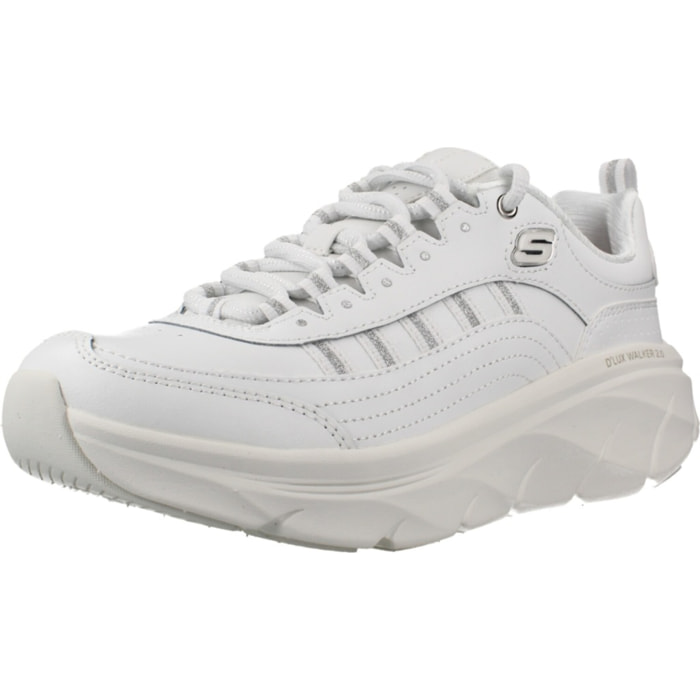 Sneakers De  Mujer D Lux Walker 2.0 Golden Blanco