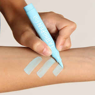 Tattoopen - Feutre de Tatouage Temporaire et Lavable Visage et Corps