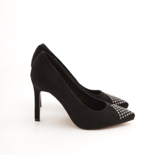 DECOLLETE' ALTA BORCHIE NERO