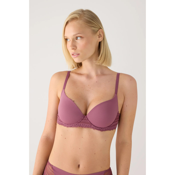 Reggiseno con ferretto e imbottitura