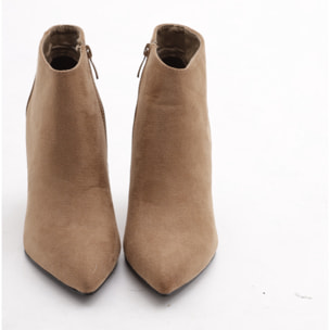 STIVALETTO ZEPPA TORTORA