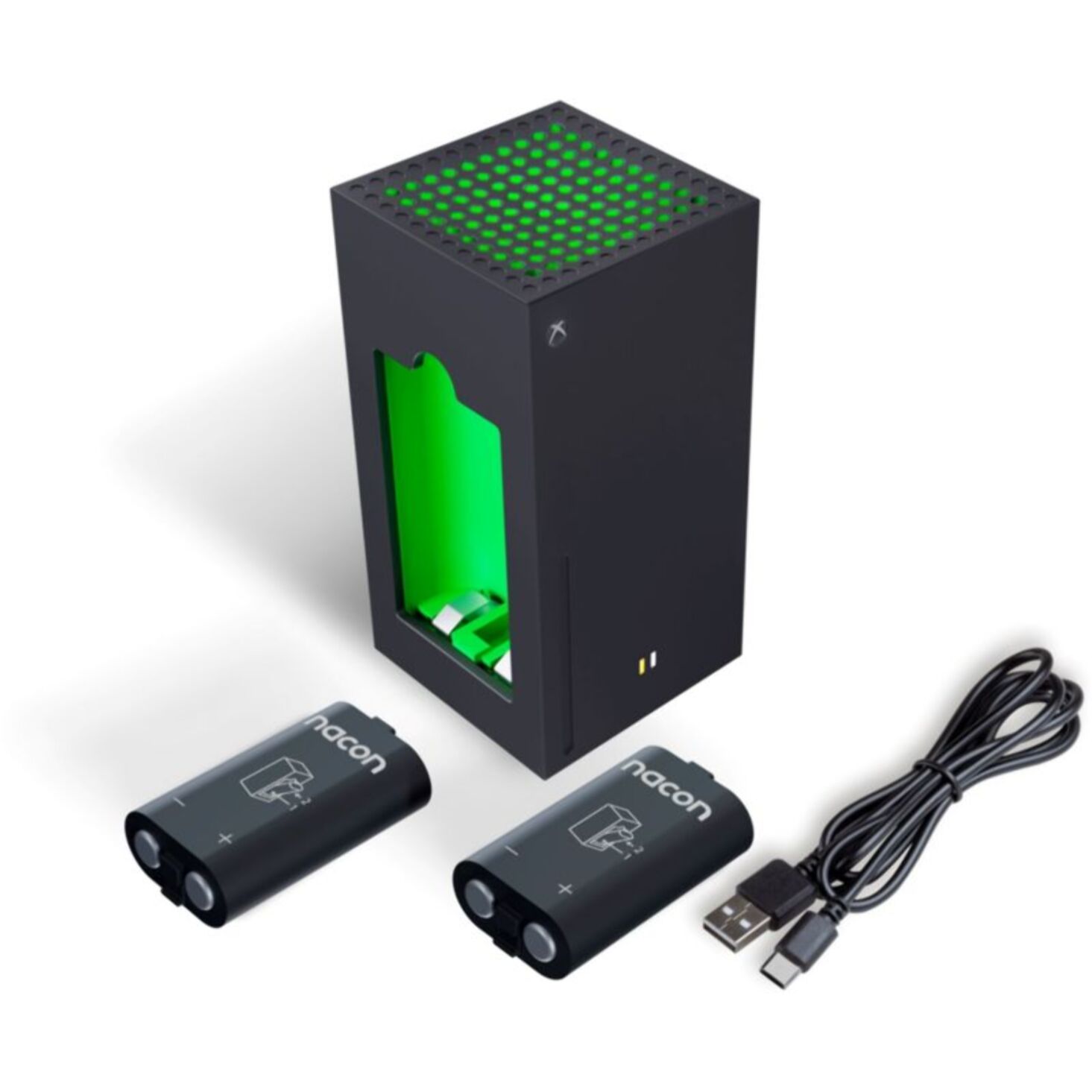Chargeur + Batterie NACON Double Chargeur de batterie externe Xbox