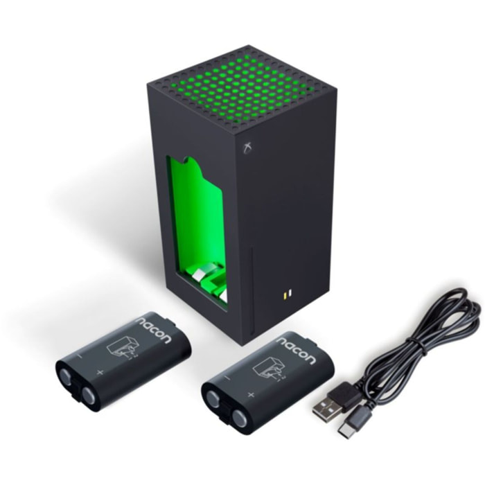 Chargeur + Batterie NACON Double Chargeur de batterie externe Xbox