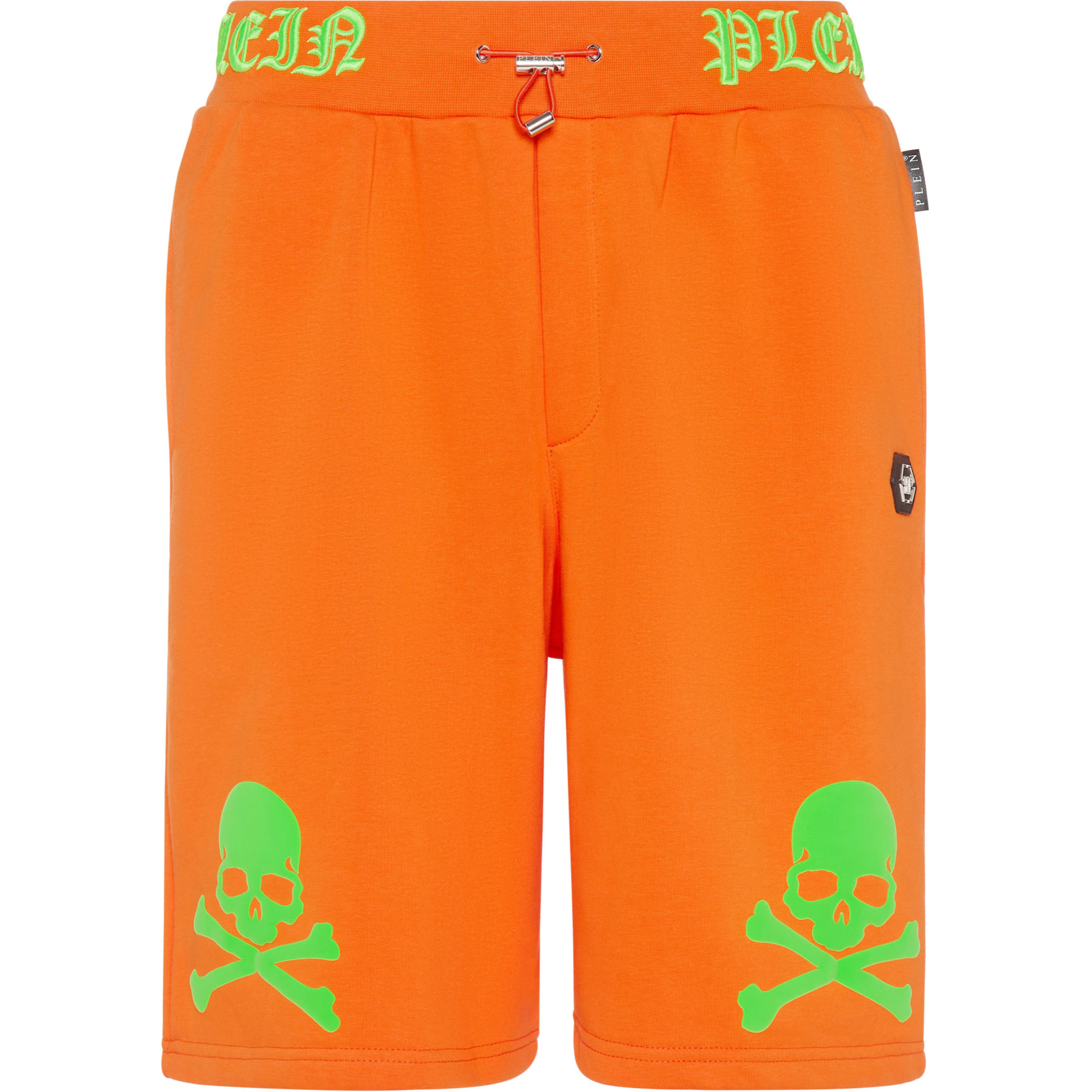 PHILIPP PLEIN Pantalones cortos deportivos SKULL&BONES