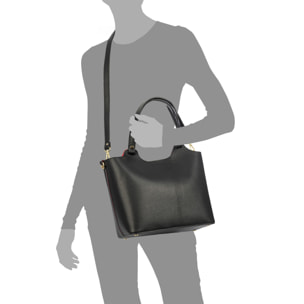 Borsa shopper Avolasca donna. Dollaro in vera pelle