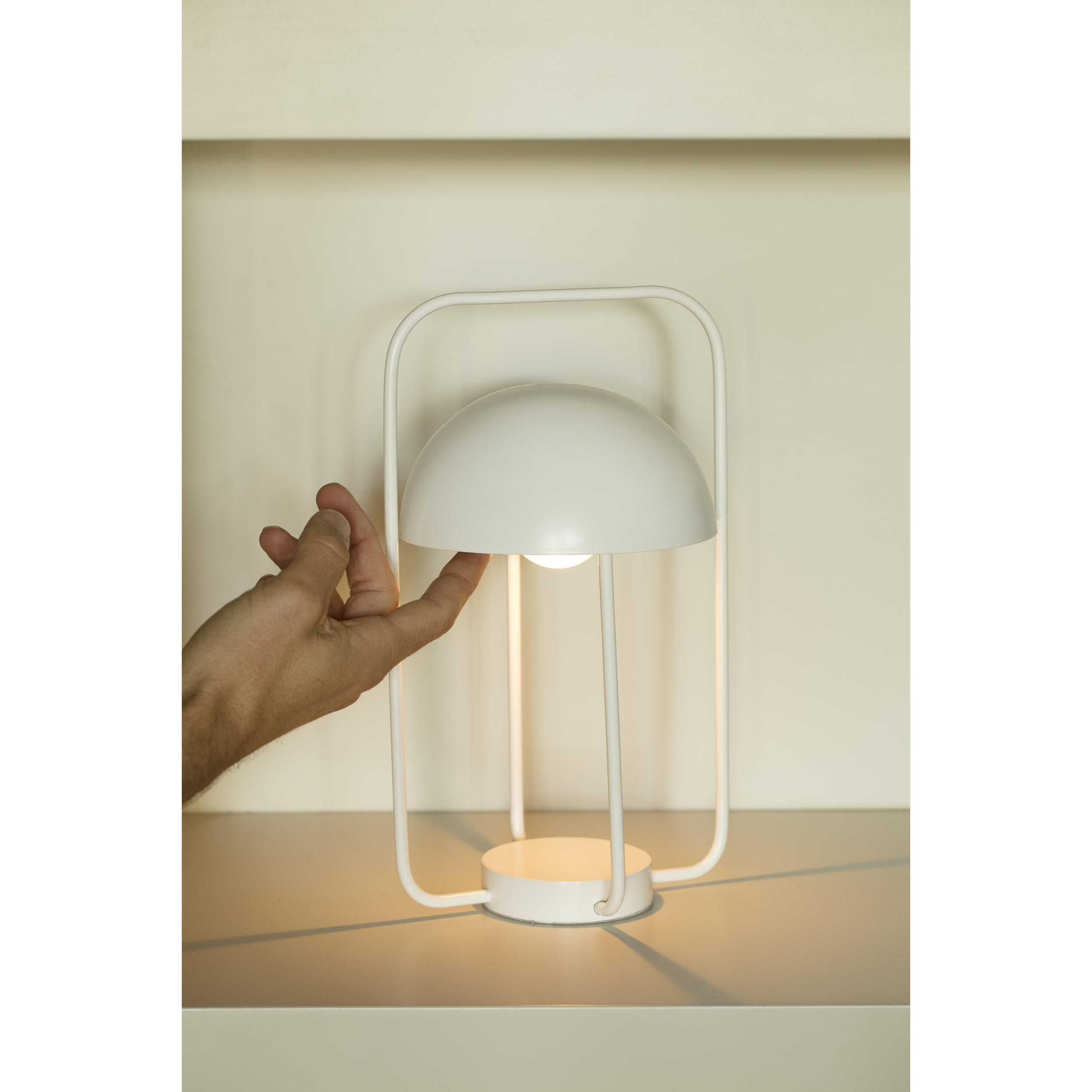 JELLYFISH Lampe portable blanche