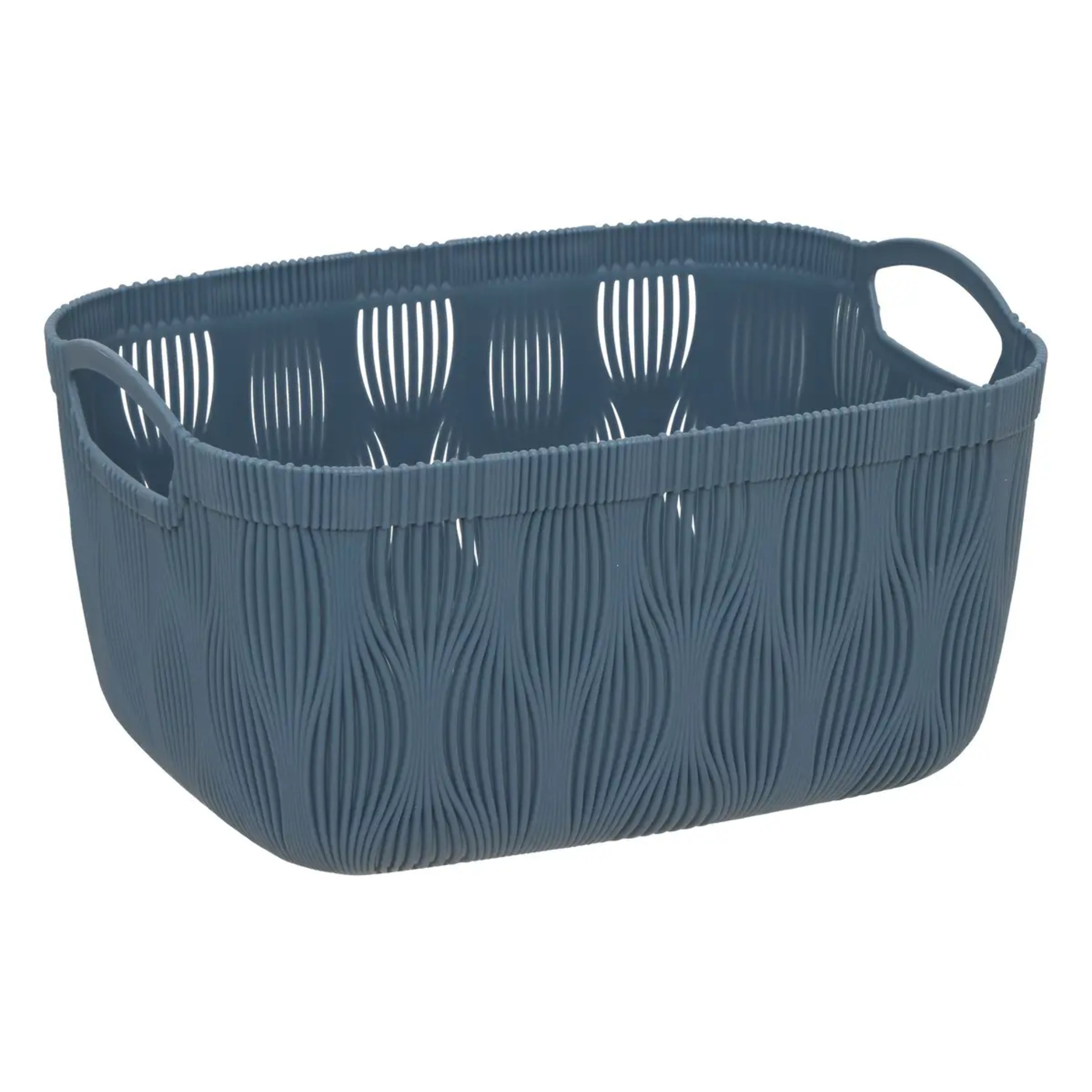 Panier à linge Leaf 6,5L rose clair
