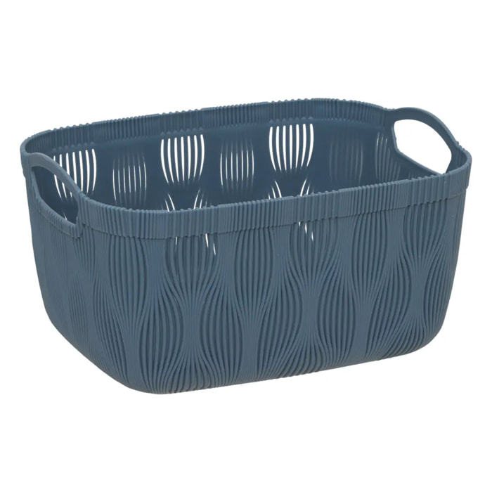 Panier à linge Leaf 6,5L rose clair