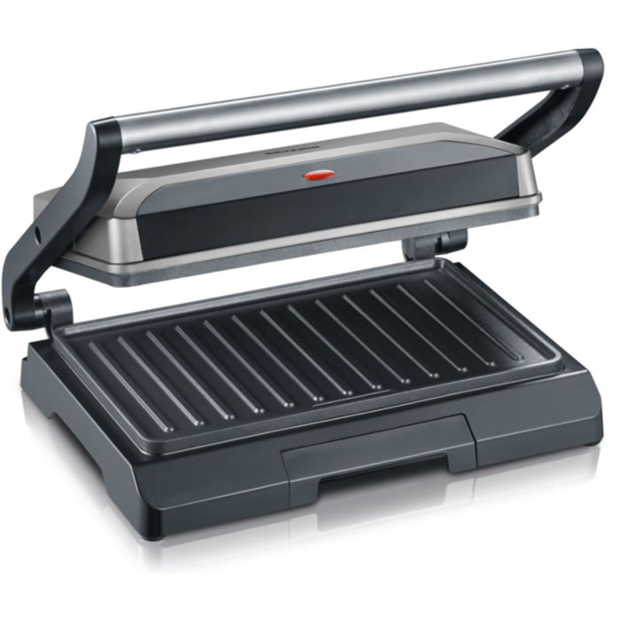 Grille-viande SEVERIN KG 2394 gris, 23x14.5 cm