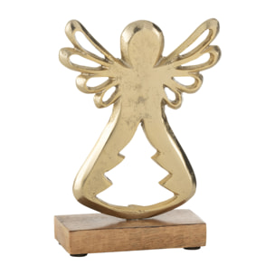 J-Line figurine Ange Sur Pied - aluminium - or - small